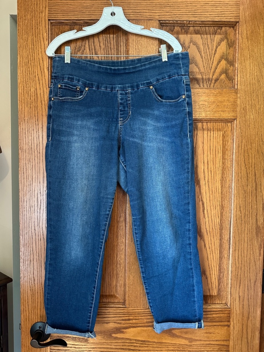 Jag Jeans Women's Boyfriend Denim in Dark Blue
